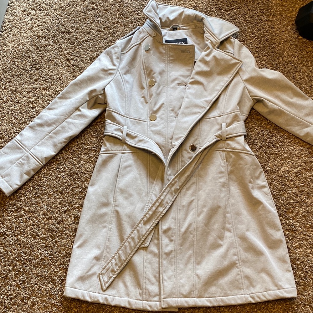 Light grey Guess coat
